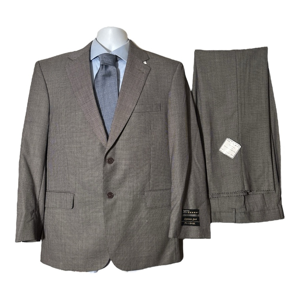 Jos. A. Bank Gray Two-Piece Suit